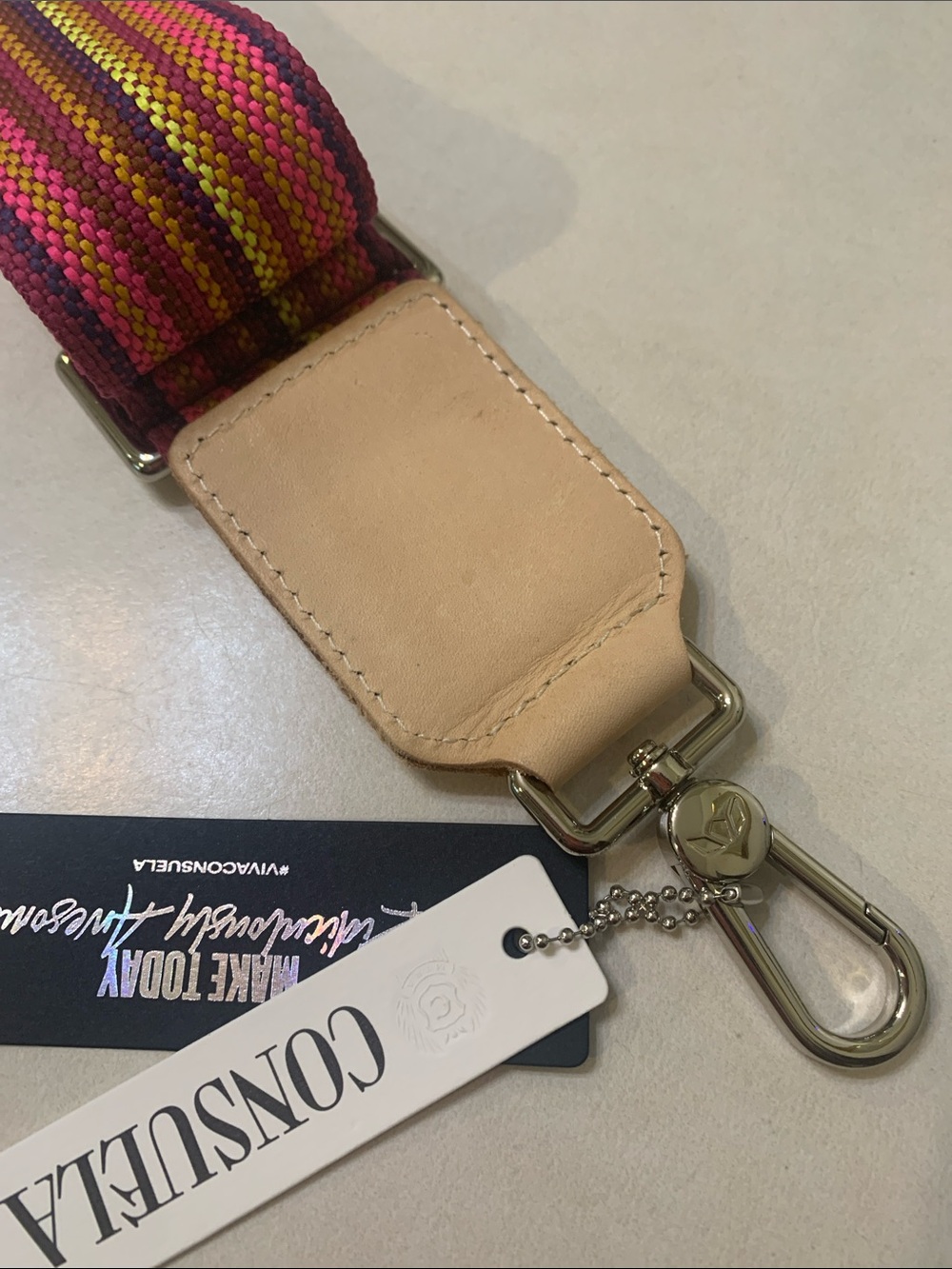 NWT Consuela Bubbles Webbing Crossbody Strap - Picture 8 of 15
